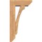 Ekena Millwork Legacy Slat Smooth Bracket w/ Offset Brace, Western Red Cedar, 5 1/2"W x 14"D x 26"H BKT0604X14X26LEC06SWR - alternate 4